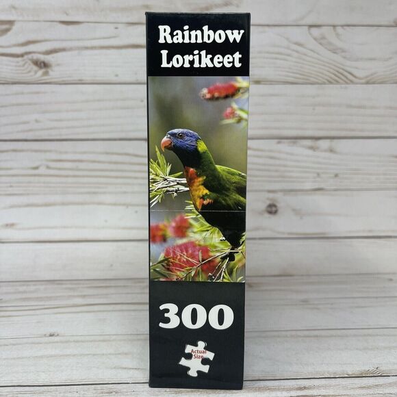 Rainbow Lorikeet 300 Piece Puzzle Works 18.11X 12 NEW - Picture 5 of 9